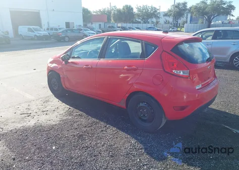2012 Ford Fiesta Se из США, поврежденный, VIN 3FADP4EJXCM186529